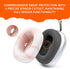 WC SweatZ Max - Protective Earpad Covers for Airpods Max Made by Wicked Cushions | Sweatproof & Easily Washable | Full Earpad Sweat Protection | P...