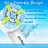 Replacement Toothbrush Heads Compatible with Oral-B iO Electric Toothbrushes, Fit Oral B iO Replacement Heads White, 8 Pack...