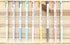 Xeno Lunatic Lunny 0.38mm Slim Ball Point Pen Dozen Box 12 Pcs, Made in Korea (Blue 12pcs)...