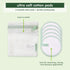 EcoTools Reusable Cotton Pads, Ultra Soft & Durable, Cleanses Skin, Applies Skincare, for Toner, Serums, & Makeup Remover, Sustainable Alternative...