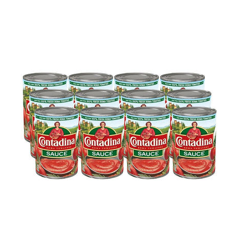 CONTADINA Canned Tomato Sauce, 12 Pack, 15 oz Can...