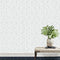 Peel and Stick Wallpaper Geometric Removable Wallpaper Self Adhesive Contact Paper for Furniture Refurbishment and Home Decorative (Silver- 17.7 i...