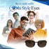 In Style Eyes Lovin Mawi Bifocal Wrap Around Sunglasses, Polarized Reading Glasses Reduce Sun Glare, Near Invisible Line Lens, Tortoise, 3.0x...