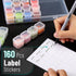 Mr. Pen- Diamond Painting Bead Storage Containers, 28 Grids, 2 Pack, Includes 160pcs Label Stickers, Diamond Art Bead BoxOrganizer...
