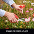 Corona Tools | ComfortGEL Floral Scissors | Stainless Steel Garden Shears for Flowers & Stems | FS 3394,Red...