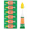 3g X 6 Pack Super Glue for Single Use, Super Fast Strong Adhesive Cyanoacrylate Glue with Anticlog Cap. for Micro Precising Controlled Jewelry Rep...