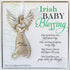 The Grandparent Gift Irish Baby Blessing Angel - Irish Baby Gift for Baby Girl or Boy...