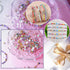 GREENTIME 49000pcs 2mm Seed Beads for Jewelry Making Kit, 92 Colors Small Beads Kit Bracelet Beads with Pendant Charms Kit and Letter Beads for Br...