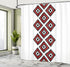 Ambesonne Tribal Shower Curtain, Native Design American Style Zig Zag Aztec Motifs Ornaments Image, Cloth Fabric Bathroom Decor Set with Hooks, 69...