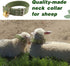 Harrison Howard Cattle Collar Thick Canvas Cow Neck Strap Adjustable Nylon Thickened Cow Collar Collar with Cow Bell for Horse Sheep Cattle Dog Et...