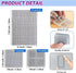 32PCS Window Screen Repair Kit, Adhesive Screen Door Mesh Repair Tape in 3 Size, Fiberglass Easy Screen Patch Repair, Screen Replacement Repair Ki...