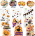 HalloweenCandy Bags Treats Bags, 200 PCSHalloween Cellophane Bags for Kids Treat or Trick Party Supplies, 8 Styles HalloweenGoodies Bags Gift Bags...