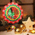 Wind Spinner Outdoor Metal Santa Claus 12inch 3D Stainless Steel Garden Sculpture 3D Wind Spinner Hanging Yard Garden Decor Gifts Indoor/Outdoor D...