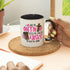 YouNique Designs Coffee & Jesus, Christian Mug, 11 Ounces, Scripture Coffee Mug for Women, Christian Cups, Christian Coffee Mugs for Women, Bible ...