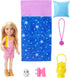 Barbie Doll & Accessories, It Takes Two Camping Playset with Owl, Sleeping Bag & Accessories, Blonde Chelsea Small Doll...