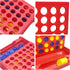 4 in a Row Game - 6 Spare Discs included, Board Games Toys for Girls, Classic Four in a Row and Family Fun Games for Ages 3 4 5 6 7 8 12 Year Old ...