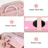 Canboc Carrying Case Compatible with KODAK Printomatic Digital Instant Print Camera, Zipper Mesh Pocket fit Photo Paper and Cable, Rose Gold (Case...