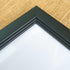 7x7 Frame Black Contemporary Wood Picture Square Frame - Picture Frame Includes UV Resistant Acrylic Protective Front, Acid-Free Foam Board Backin...