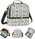 Diaper Tote Bag Small Breast Pump Bag Breastmilk Cooler Bag Double Layer for Mother Breast Milk Storage Bag...