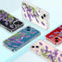 GiiKa for iPhone 13 Case with Screen Protector, Clear Full Body Protective Floral Girls Women Shockproof Hard Case with TPU Bumper Cover Phone Cas...