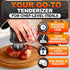 Meat Tenderizer Tool - Convenient Chicken Tenderizer Tool with 56 Sharp Stainless Steel Needle Blades, Safety Lock & Cleaning Brush, Dishwasher Sa...