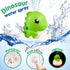 Rechargeable Baby Bath Toys, Dinosaur Baby Toys Gifts, Light Up Bath Toys, Sprinkler Bathtub Toys for Toddlers Infant Kids, Spray Water Bath Toy, ...