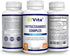Phytoceramides Complex, Skin repair and Rejuvenation, Anti-aging Support, Plant-derived Ceramides, with Vitamins C, B-6, and B-12, 2-month Supply ...