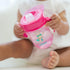 Dr. Brown's Milestones Soft Spout Sippy Cup with Handles, Pink Bunny Hero, BPA-Free, 9 oz/270 mL, 9m+...