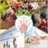 Finger Cots, Gel Finger Tips Protector, Finger Covers (14PCS, L size), New Material (Latex-Free), Finger Sleeves Great for Finger Cracking, Dermat...