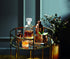 Luxury Stainless Steel Mini Hip Flask with Decanting Funnel, 140 ml (5 fl oz) -Copper Effect, 8.7 x 2.5 x 10 cm...
