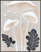 Posterizer 1 pcs-mushrooms and flowers- delicate aesthetic decor-Landscape & Nature Art-Abstract & Modern Art-Chic Home Decor- UNFRAMED Wall Art...