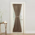 Sun Zero Barrow Energy Efficient Rod Pocket Door Curtain Panel, 54" x 72", Mocha...