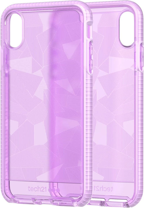 tech21 Evo Edge Phone Case with 12ft Drop Protection for Apple iPhone Xs Max - Orchid...