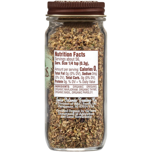 Spice Islands Organic Italian Seasoning, 0.6 Ounce...