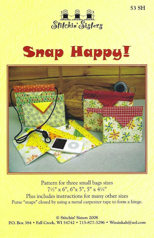 Stitchin Sisters Snap Happy Ptrn...