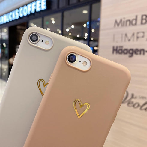 Compatible with iPhone 7/8/SE 2020 Case for Women Girls, Soft Flexible Durable Cute Heart Pattern Slim Thin TPU Shockproof Case for iPhone 7/8/SE ...