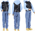E-TING 3 Sets Leather Jacket Casual Wear T-Shirt Pants Pack Summer Shorts with 3 Pairs of Shoes for 12-inch Boy Doll?Random Pick?...