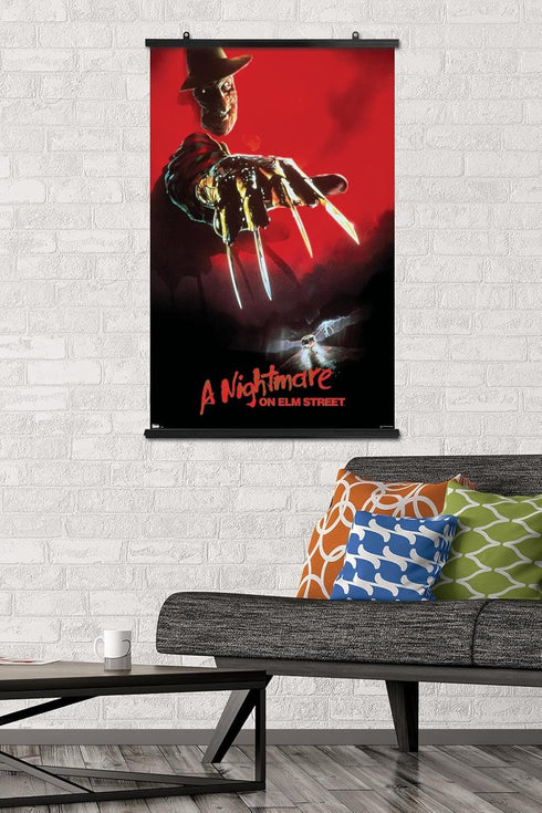 Trends International A Nightmare On Elm Street - One Sheet Wall Poster, 22.375" x 34", Premium Poster & Clip Bundle...