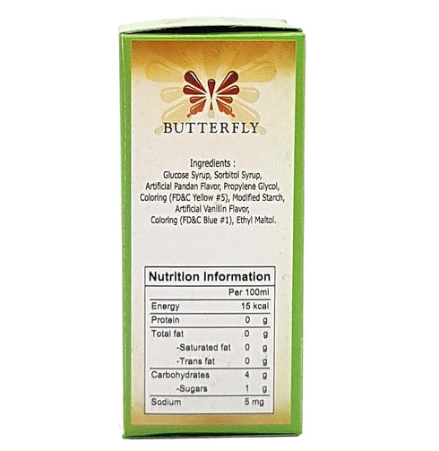 Pandan Flavoring Extract by Butterfly 2 Ounce (60 ml) with Mini Refrigerator Magnet...