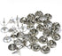 100 Pairs Tie Tacks Blank Pins with Butterfly Clutch Backs for Craft Making (Silver)...