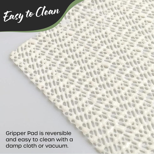 Nevlers 72" x 54" Queen Size Non Slip Mattress Gripper Pad | Open-Weave PVC Foam Non Slip Pad to Keep Bed from Sliding & Movement | Reversible Non...