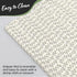 Nevlers 72" x 54" Queen Size Non Slip Mattress Gripper Pad | Open-Weave PVC Foam Non Slip Pad to Keep Bed from Sliding & Movement | Reversible Non...