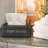 AuldHome Farmhouse Dryer Sheet Dispenser (Black); Countertop Enamelware Fabric Softener Sheet Holder for Laundry Room...