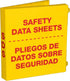 UniKeep SDS Bilingual Binder - 1.5'' Ring Capacity(3 Poly Rings), (Fully Enclosed Case)...