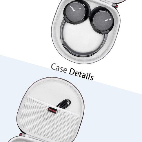 XANAD Carrying Case for Sony, Beats, JBL, OneOdio, Soundcore Anker Life Q20, M-Audio HDH40, Bose, Audio-Technica, AKG, Behringer, Philips - Travel...