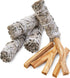 Smudge Kit Refill - White Sage & Palo Santo for Smudging, Healing, Purifying, Meditating & Incense...