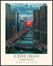 Posterizer 1 pcs-travel poster-Chicago-United Stated-Adventure Wall Art Gift for Men Women Entrepreneur Teens Decor for Home & Office- unframed ...