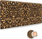 Extended Gaming Mouse Pad with Stitched Edges,Large Non-Slip Rubber Base Mousepad,for Studying Working Office Home,Coffee Cup Coasters,Leopard Pri...