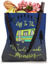 Forest Adventure Camping Gear Gifts That Camp Glampers Love Tote Bag...