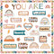 Affirmation Station Boho Bulletin Board Decorations Set,Groovy Classroom Cutouts Decor,Inspirational Positive Bulletin Board Retro Classroom Wall ...